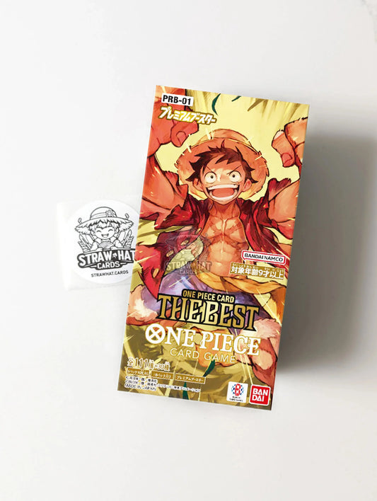 One Piece Prb01 Premium Booster - Card The Best Japanese Box [Jpn 🇯🇵] Box