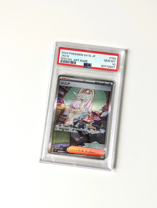 Pokemon Jacq Sv1S Scarlet Ex 104/078 Sar - Psa 10 [Jpn 🇯🇵] Trading Card